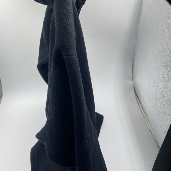 Orvis Fleece Jacket Womens XL Black Full Zip Front Mock Neck - Picture 5 of 8